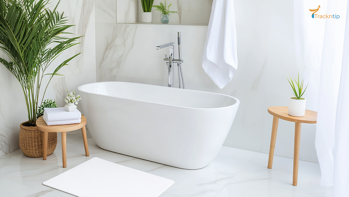  stylish bathroom mats